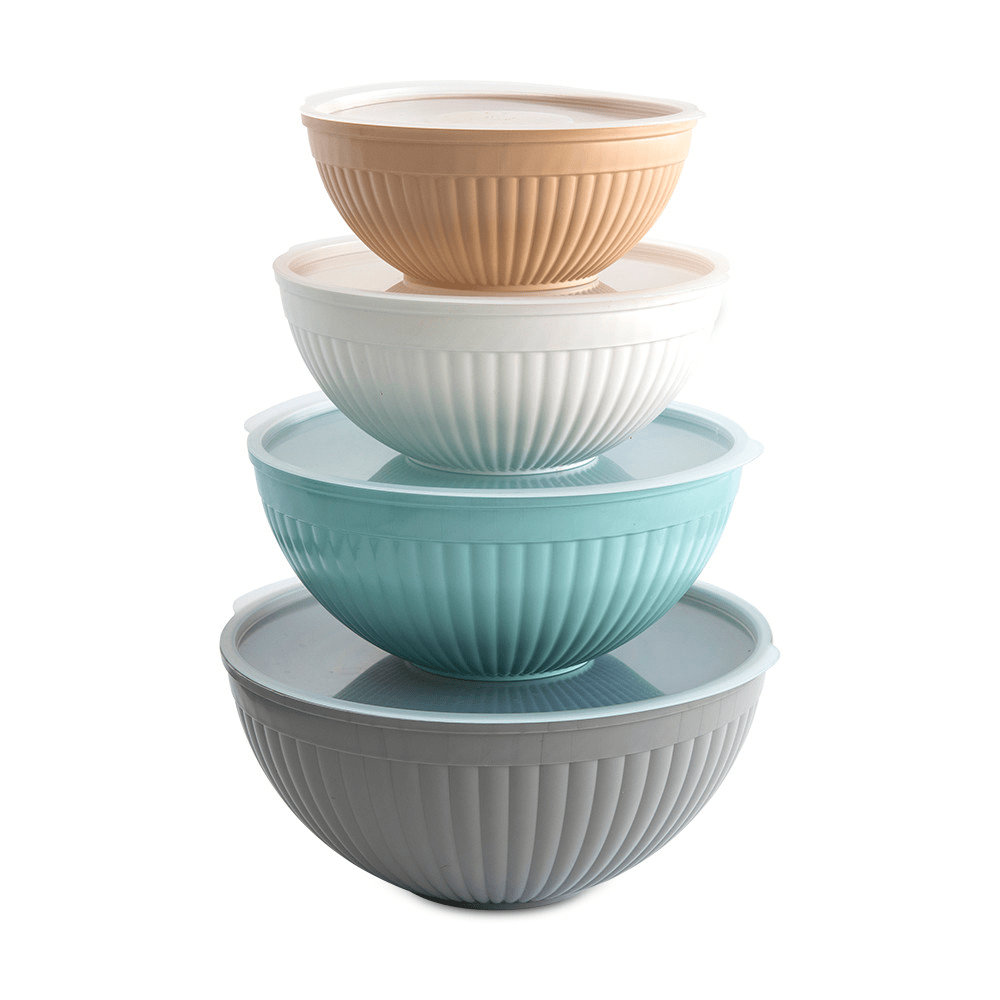 Ware 8- Piece Covered Bowl Set