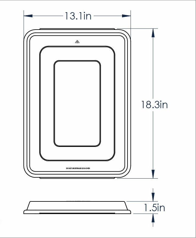 Ware Universal Cover Half Sheet